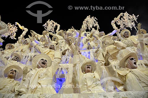  Desfile do Grêmio Recreativo Escola de Samba Unidos da Tijuca - Carro alegórico - Enredo 2013 - Desceu num raio, é trovoada! O deus Thor pede passagem pra contar nessa viagem a Alemanha encantada  - Rio de Janeiro - Rio de Janeiro - Brasil