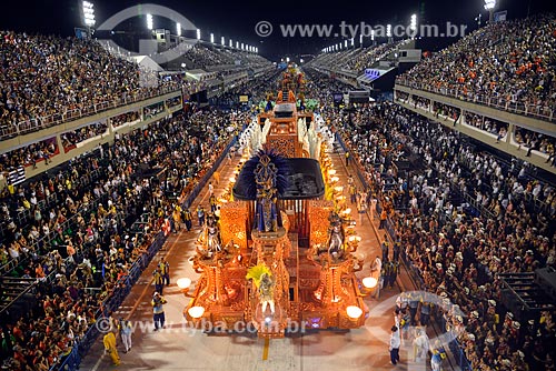  Desfile do Grêmio Recreativo Escola de Samba Unidos da Tijuca - Carro alegórico - Enredo 2013 - Desceu num raio, é trovoada! O deus Thor pede passagem pra contar nessa viagem a Alemanha encantada  - Rio de Janeiro - Rio de Janeiro - Brasil