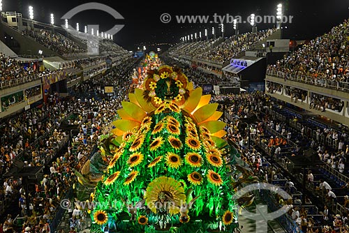  Assunto: Desfile do Grêmio Recreativo Escola de Samba Unidos de Vila Isabel - Carro alegórico - Enredo 2013 - Água no feijão que chegou mais um... / Local: Rio de Janeiro (RJ) - Brasil / Data: 02/2013 