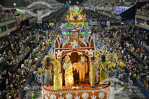  Assunto: Desfile do Grêmio Recreativo Escola de Samba Unidos de Vila Isabel - Carro alegórico - Enredo 2013 - Água no feijão que chegou mais um... / Local: Rio de Janeiro (RJ) - Brasil / Data: 02/2013 