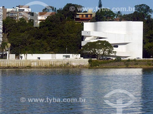  Edifício da Fundação Iberê Camargo (2008)  - Porto Alegre - Rio Grande do Sul - Brasil