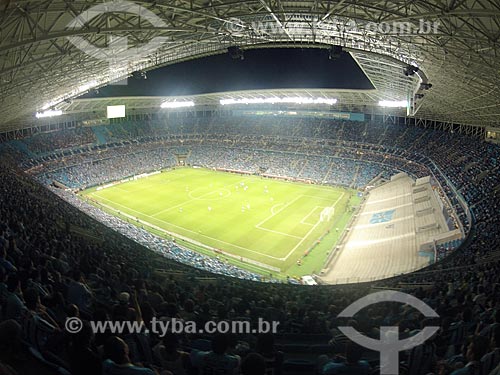  Assunto: Inauguração da Arena do Grêmio - amistoso entre Grêmio x Hamburgo (HOL) - foto feita com GoPro / Local: Humaitá - Porto Alegre - Rio Grande do Sul (RS) - Brasil / Data: 12/2012 