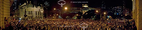  Manifestação conhecida como Movimento Passe Livre  - Rio de Janeiro - Rio de Janeiro - Brasil