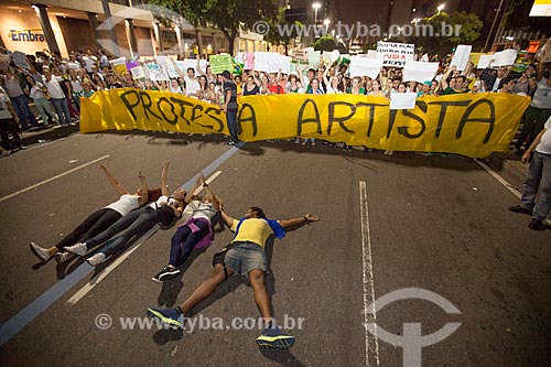  Assunto: Manifestação do Movimento Passe Livre na Avenida Presidente Vargas / Local: Centro - Rio de Janeiro (RJ) - Brasil / Data: 06/2013 