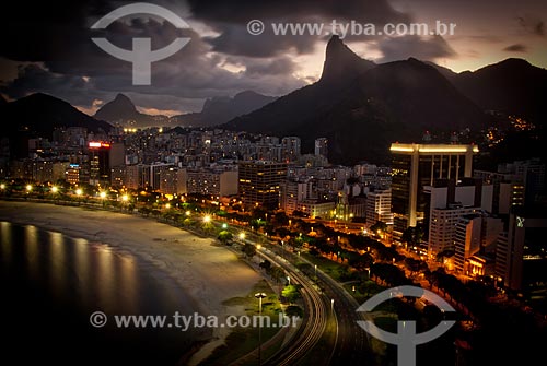  Assunto: Praia de Botafogo, Avenida das Nações Unidas e prédios / Local: Botafogo - Rio de Janeiro (RJ) - Brasil / Data: 07/2008 
