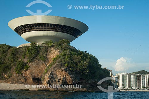  Assunto: Museu de Arte Contemporânea de Niterói (1996) / Local: Boa Viagem - Niterói - Rio de Janeiro (RJ) - Brasil / Data: 01/2007 