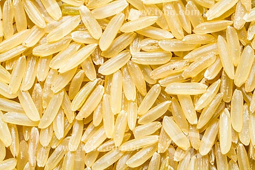  Assunto: Grãos de arroz integral cru / Local: Florianópolis - Santa Catarina (SC) - Brasil / Data: 07/2013 