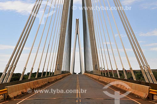  Assunto: Ponte de Porto Alencastro (2003) - divisa entre Mato Grosso do Sul e Minas Gerais / Local: Paranaíba - Mato Grosso do Sul (MS) - Brasil / Data: 07/2013 