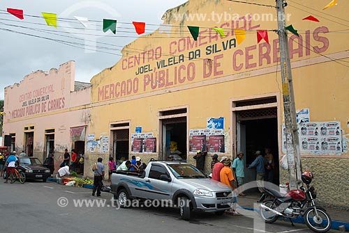  Assunto: Mercado Municipal de carnes e cereais no centro comercial Joel Vilela da Silva / Local: Arcoverde - Pernambuco (PE) - Brasil / Data: 06/2013 