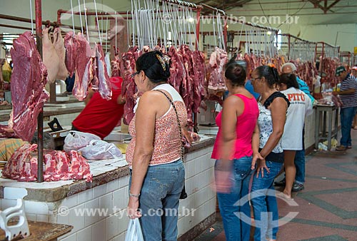 Assunto: Mercado municipal de carnes e cereais no Centro Comercial Joel Vilela da Silva / Local: Arcoverde - Pernambuco (PE) - Brasil / Data: 06/2013 