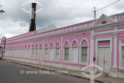  Assunto: Antiga Fábrica Rosa, atual centro cultural de artesanato / Local: Pesqueira - Pernambuco (PE) - Brasil / Data: 06/2013 