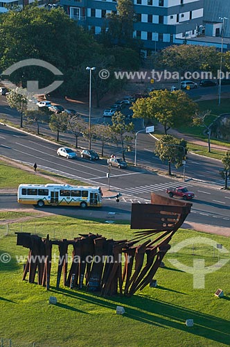  Assunto: Monumento aos Açorianos (1974) / Local: Porto Alegre - Rio Grande do Sul (RS) - Brasil / Data: 07/2013 