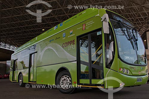  Assunto: Apresentação de ônibus elétrico desenvolvido pela Universidade Federal do Rio de Janeiro (UFRJ) durante o Michelin Challenge Bibendum / Local: Jacarepaguá - Rio de Janeiro (RJ) - Brasil / Data: 05/2010 