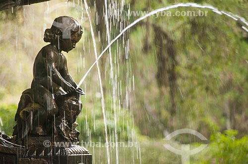  Assunto: Detalhe do Chafariz das Musas no Jardim Botânico do Rio de Janeiro / Local: Jardim Botânico - Rio de Janeiro (RJ) - Brasil / Data: 07/2011 