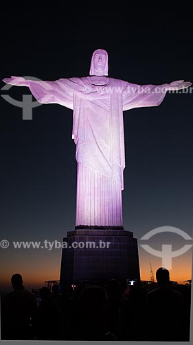  Assunto: Estátua do Cristo Redentor (1931) / Local: Rio de Janeiro (RJ) - Brasil / Data: 07/2013 