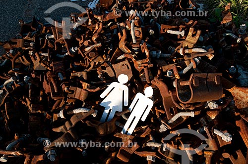  Assunto: Lixo no antigo Forte de Copacabana, atual Museu Histórico do Exército após a Exposição Humanidades na conferência Rio + 20 / Local: Copacabana - Rio de Janeiro (RJ) - Brasil / Data: 07/2012 