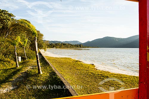  Assunto: Posto salva vidas no Parque Municipal da Lagoa do Peri / Local: Florianópolis - Santa Catarina (SC) - Brasil / Data: 08/2013 