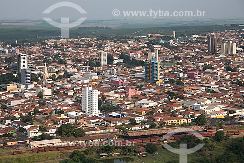  Assunto: Vista aérea do centro da cidade de Bebedouro / Local: Bebedouro - São Paulo (SP) - Brasil / Data: 05/2013 