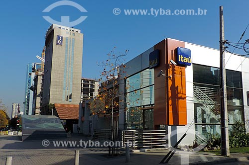  Assunto: Agência bancária do Banco Itaú no Chile / Local: Santiago - Chile - América do Sul / Data: 05/2013 