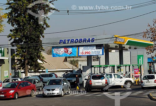  Assunto: Posto de Gasolina da Petrobrás no Chile / Local: Santiago - Chile - América do Sul / Data: 05/2013 