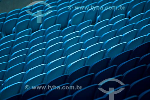  Assunto: Cadeiras da Arena do Grêmio (2012) / Local: Humaitá - Porto Alegre - Rio Grande do Sul (RS) - Brasil / Data: 11/2012 