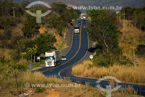  Assunto: Rodovia BR-242 próximo à Barreiras / Local: Barreiras - Bahia (BA) - Brasil / Data: 07/2013 