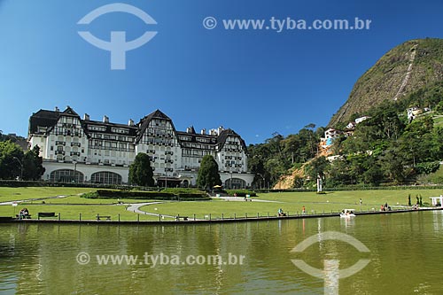  Assunto: Palácio Quitandinha (1944) - também conhecido como Hotel Quitandinha / Local: Quitandinha - Petrópolis - Rio de Janeiro (RJ) - Brasil / Data: 08/2013 