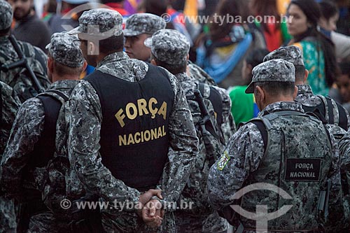  Assunto: Policiais da Força Nacional na Jornada Mundial da Juventude (JMJ) / Local: Copacabana - Rio de Janeiro (RJ) - Brasil / Data: 07/2013 