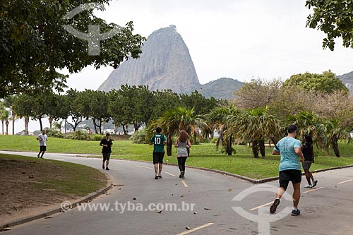  Assunto: Aterro do Flamengo com o Pão de Açúcar ao fundo / Local: Flamengo - Rio de Janeiro (RJ) - Brasil / Data: 08/2013 