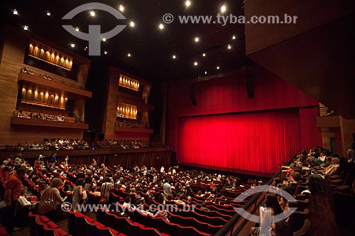  Assunto: Interior da Grande Sala - sala com capacidade para 1250 pessoas - na Cidade das Artes - antiga Cidade da Música / Local: Barra da Tijuca - Rio de Janeiro (RJ) - Brasil / Data: 09/2013 