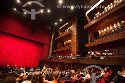  Assunto: Interior da Grande Sala - sala com capacidade para 1250 pessoas - na Cidade das Artes - antiga Cidade da Música / Local: Barra da Tijuca - Rio de Janeiro (RJ) - Brasil / Data: 09/2013 