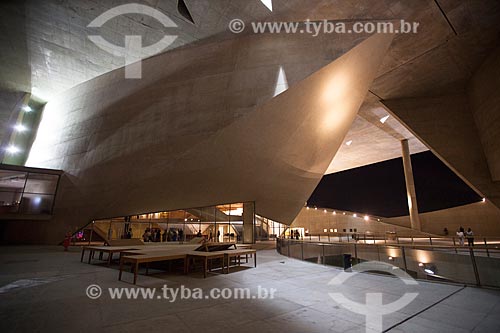  Assunto: Hall de entrada da Cidade das Artes - antiga Cidade da Música / Local: Barra da Tijuca - Rio de Janeiro (RJ) - Brasil / Data: 09/2013 