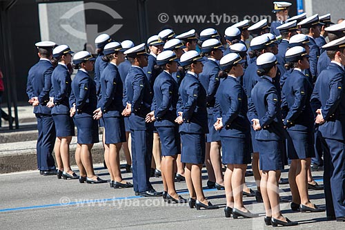  Assunto: Oficiais da Marinha do Brasil durante o desfile em comemoração ao Sete de Setembro na Avenida Presidente Vargas / Local: Centro - Rio de Janeiro (RJ) - Brasil / Data: 09/2013 
