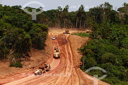  Assunto: Canteiro de obra da futura instalação da cidade universitária em Iranduba / Local: Iranduba - Amazonas (AM) - Brasil / Data: 09/2013 