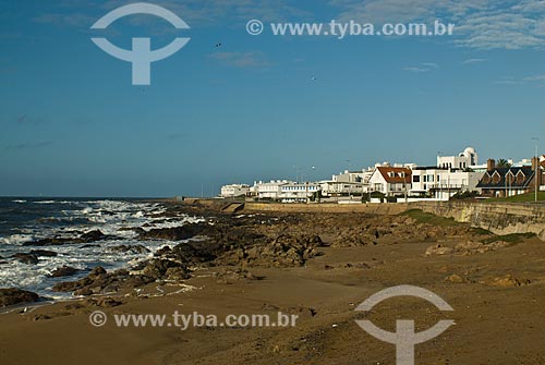  Assunto: Casas de frente para o mar / Local: Punta Del Este - Departamento de Maldonado - Uruguai - América do Sul / Data: 09/2013 