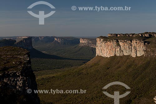 Assunto: Vista do Morro do Pai Inácio com o Morro do Camelo à esquerda / Local: Lençóis - Bahia (BA) - Brasil / Data: 09/2012 