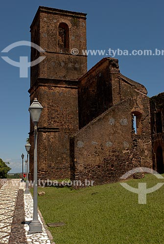  Assunto: Ruínas da Igreja Matriz de São Matias / Local: Alcântara - Maranhão (MA) - Brasil / Data: 07/2010 