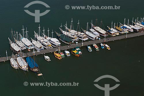  Assunto: Foto aérea do centro histórico de Paraty / Local: Paraty - Rio de Janeiro (RJ) - Brasil / Data: 04/2011 