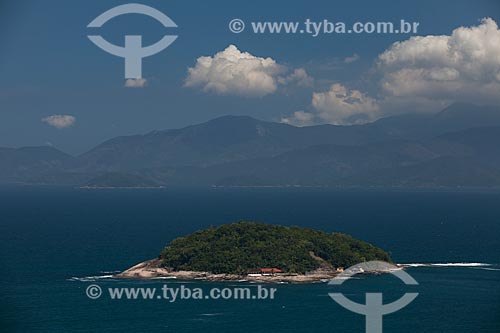  Assunto: Foto aérea da Baía de Ilha Grande com a Ilha Grande ao fundo / Local: Distrito Ilha Grande - Angra dos Reis - Rio de Janeiro (RJ) - Brasil / Data: 03/2012 