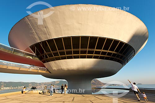  Assunto: Museu de Arte Contemporânea de Niterói (1996) / Local: Boa Viagem - Niterói - Rio de Janeiro (RJ) - Brasil / Data: 02/2012 