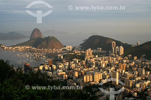  Assunto: Enseada de Botafogo com o Pão de Açúcar / Local: Botafogo - Rio de Janeiro (RJ) - Brasil / Data: 11/2010 