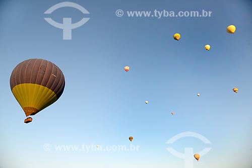  Assunto: Passeio turístico de balão no Vale do Göreme / Local: Göreme - Turquia - Ásia / Data: 08/2013 