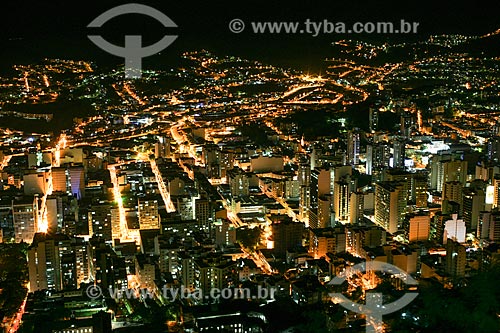  Vista noturna de Juiz de Fora  - Juiz de Fora - Minas Gerais - Brasil