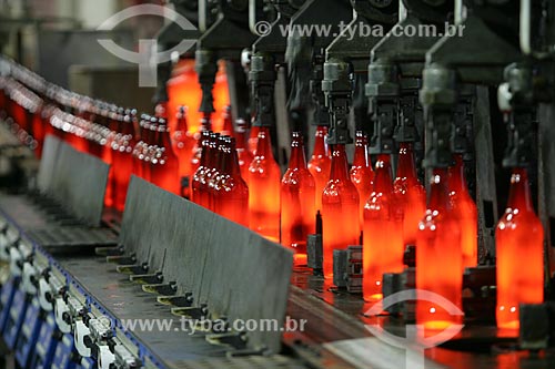  Fábrica de garrafa de vidro da Ambev  - Rio de Janeiro - Rio de Janeiro - Brasil