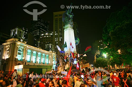  Passeata da Cúpula dos Povos na Avenida Rio Branco  - Rio de Janeiro - Rio de Janeiro - Brasil