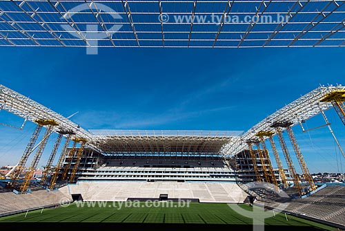  Assunto: Vista da Arena Corinthians - Sede da abertura da Copa do Mundo da FIFA 2014  / Local: Itaquera - São Paulo (SP) - Brasil / Data: 10/2013 