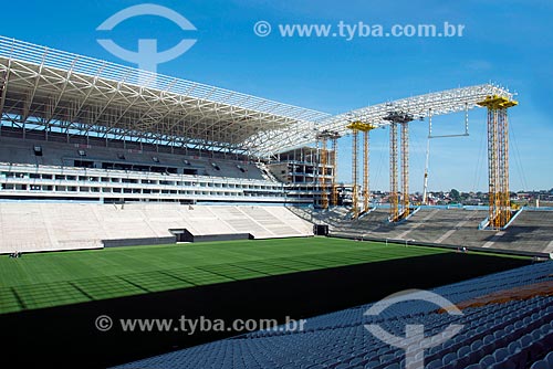  Assunto: Vista da Arena Corinthians - Sede da abertura da Copa do Mundo da FIFA 2014  / Local: Itaquera - São Paulo (SP) - Brasil / Data: 10/2013 