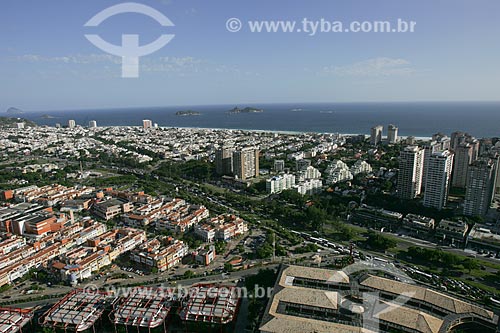  Vista aérea da Barra da Tijuca  - Rio de Janeiro - Rio de Janeiro - Brasil