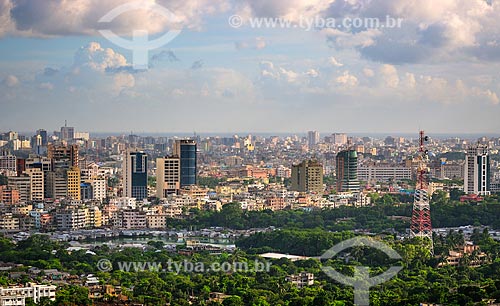  Assunto: Vista aérea de Daca / Local: Daca - Bangladesh - Ásia / Data: 07/2013 