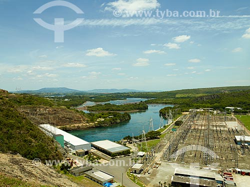  Assunto: Substação da Usina Hidrelétrica de Furnas / Local: São José da Barra - Minas Gerais (MG) - Brasil / Data: 12/2013 